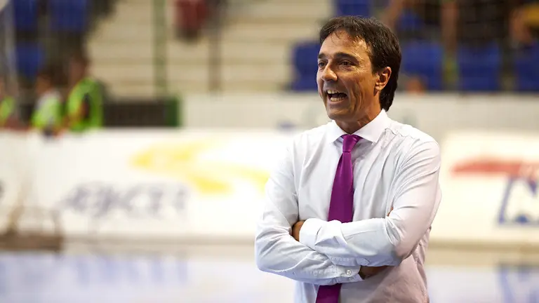 Imanol Arregui Partido entre el Osasuna Xota y el Cartagena jugado en el Pabellón Anaitasuna de Pamplona. MIGUEL OSÉS