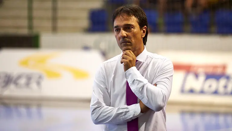 Imanol Arregui Partido entre el Osasuna Xota y el Cartagena jugado en el Pabellón Anaitasuna de Pamplona. MIGUEL OSÉS