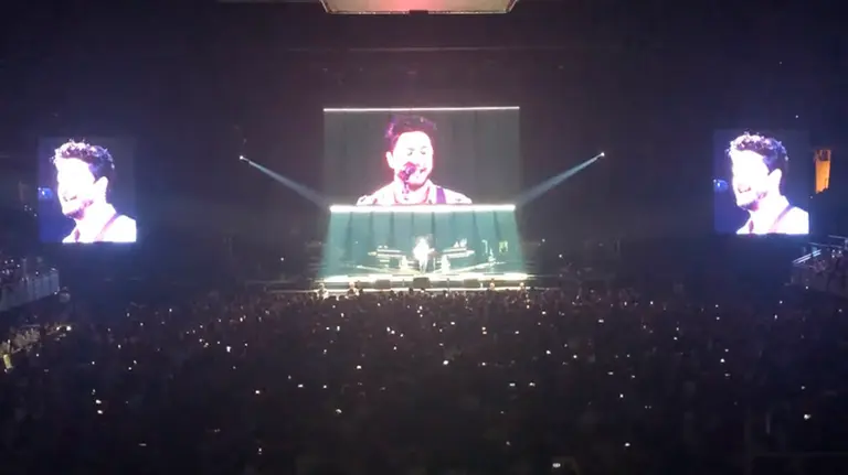 Concierto de Manuel Carrasco en el Navarra Arena de Pamplona