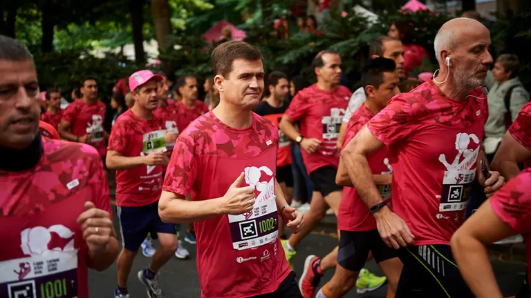 VI carrera solidaria 'Navarra por Anfas'. MIGUEL OSÉS