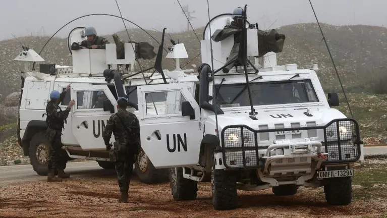 Militares españoles en Líbano, en una imagen de archivo Chema Moya  EFE