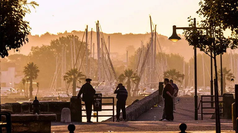 Vista de la localidad de Fuenterrabía. HONDARRIBIA TURISMO