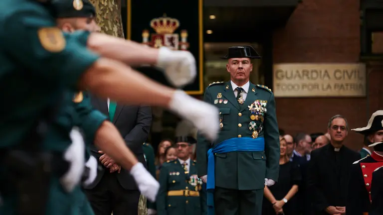 La Guardia Civil de Navarra celebra el día de su Patrona, La Virgen del Pilar. PABLO LASAOSA 29