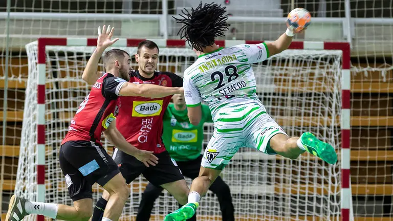 Partido Huesca - Anaitasuna de la liga Asobal. @AnaitasunaBM