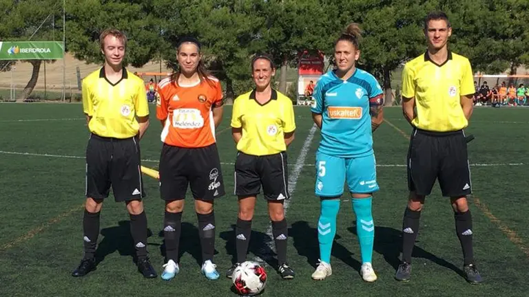 Partido entre Parquesol y Osasuna en Valladolid. @CAOsasuna.
