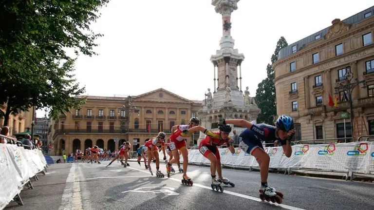 Campeonato de Europa de Patinaje celebrado en Pamplona CEDIDA