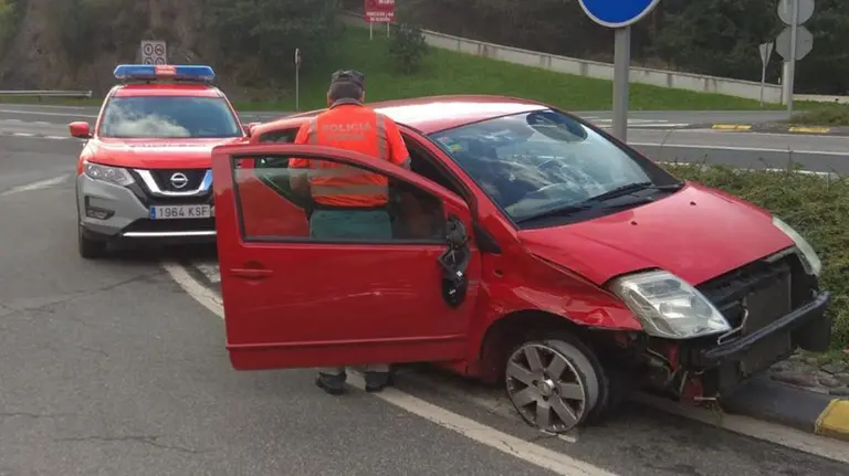 Detenci&oacute;n de una conductora en Sumbilla POLIC&Iacute;A FORAL