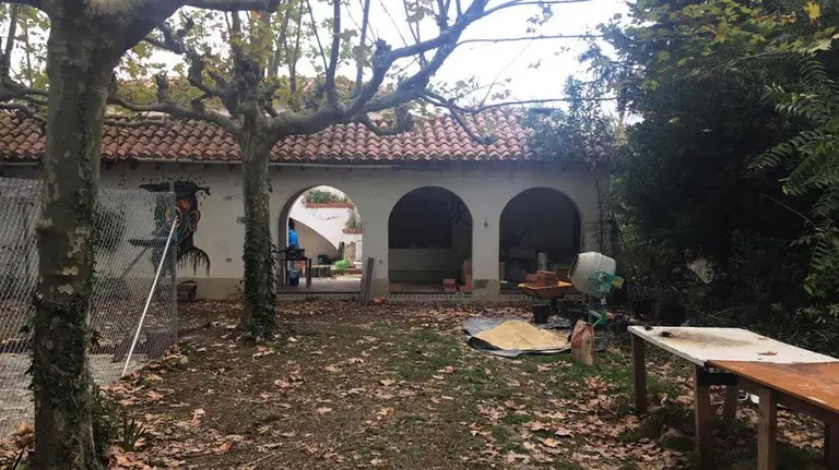 Tapiado de la Casa Arraiza, en Aranzadi AYUNTAMIENTO DE PAMPLONA