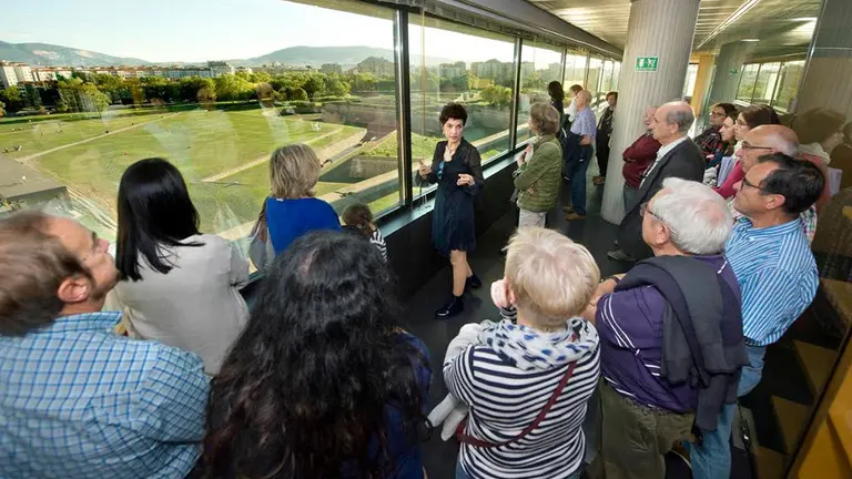 Visitas guiadas en el Colegio Oficial de Arquitectos Vasco-Navarro para ver Pamplona desde las alturas CEDIDA