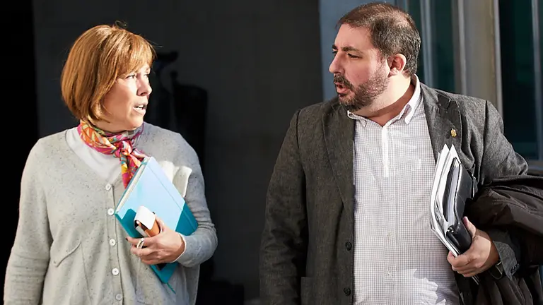 Reunión semanal de la Mesa y Junta del Parlamento de Navarra. IÑIGO ALZUGARAY