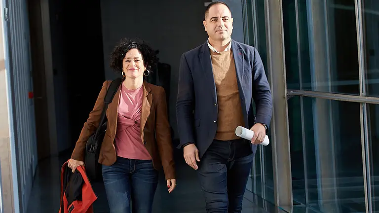 Reunión semanal de la Mesa y Junta del Parlamento de Navarra. IÑIGO ALZUGARAY