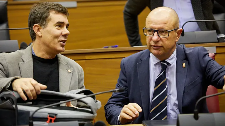 Pleno del Parlamento de Navarra. IÑIGO ALZUGARAY