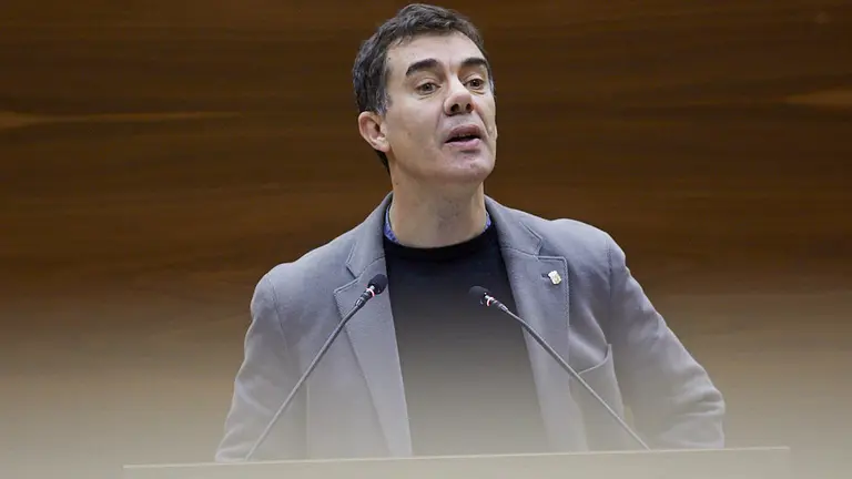 Pleno del Parlamento de Navarra. IÑIGO ALZUGARAY