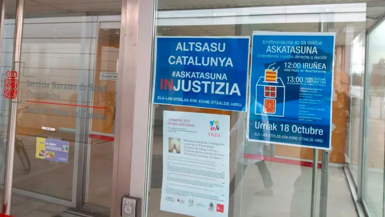 Carteles ilegales en el CHN. CEDIDAS