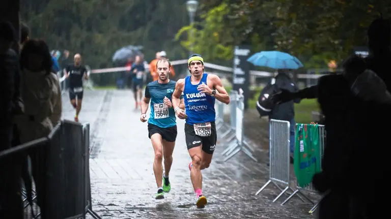 Carrera de las Murallas en Pamplona. Cedida por Quiero tus fotos.
