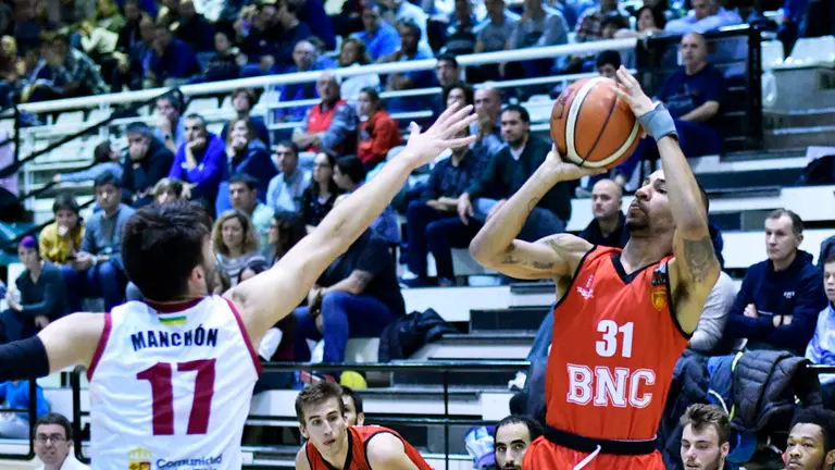 El Basket Navarra se enfrenta al Clavijo Logroño en Pamplona. PABLO LASAOSA 4
