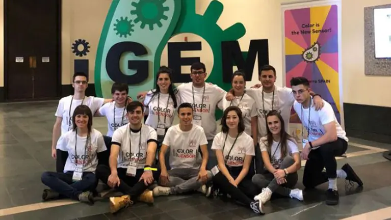 Los miembros del equipo de la UPNA durante su estancia en Boston UPNA