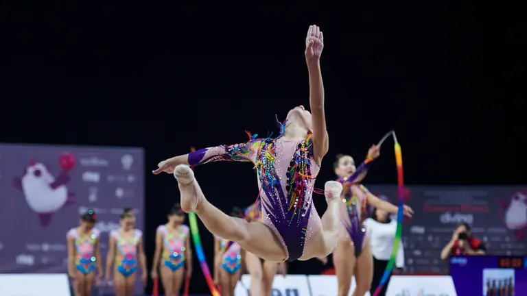 Acto de inauguración del Campeonato de España de Gimnasia Rítmica. PABLO LASAOSA 52