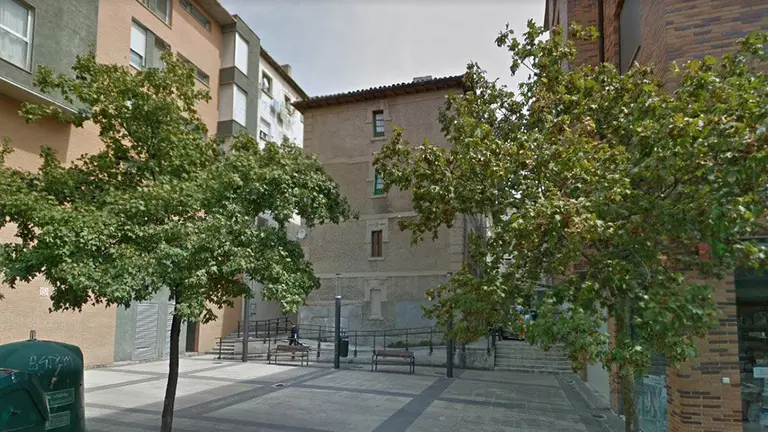 Edificos del Grupo Oscoz en la Rochapea, que van a ser derribados