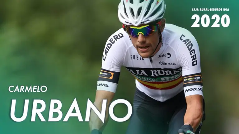 Carmelo Urbano cierra la plantilla profesional del CC Burunda. @CajaRural_RGA.