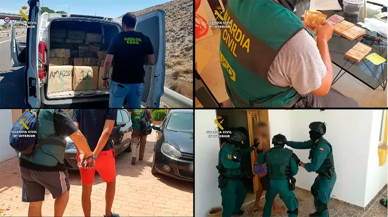 'Operación Marwone' de la Guardia Civil contra el tráfico de drogas GUARDIA CIVIL (5)