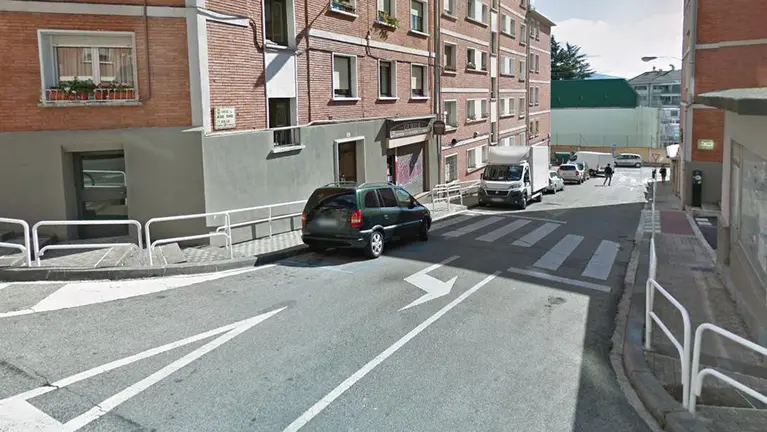 Calle Jesús Guridi de Pamplona ARCHIVO