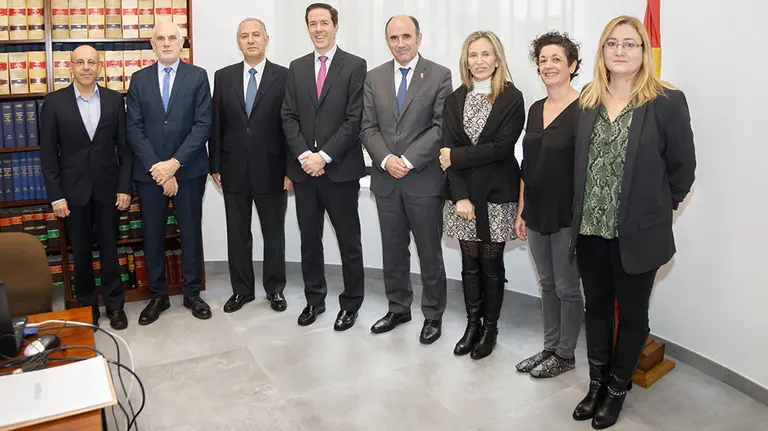 Reunión sobre las inspecciones de trabajo en Navarra GOBIERNO DE NAVARRA