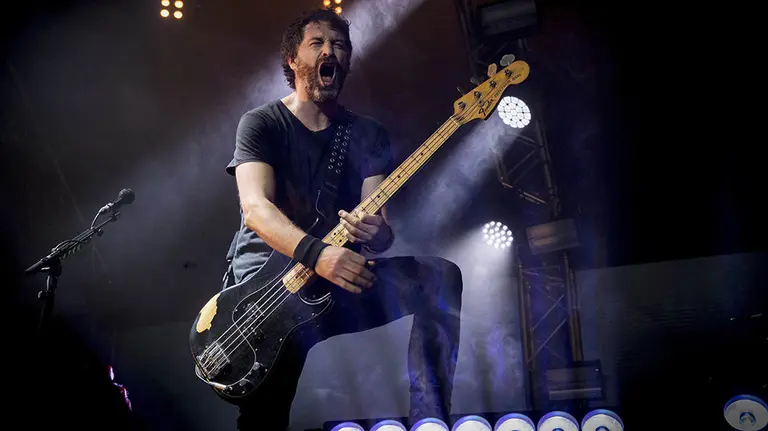 Concierto de Berri Txarrak en el Navarra Arena. EFE