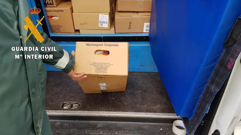 La Guardia Civil incauta alimentos en condiciones inadecuadas GUARDIA CIVIL