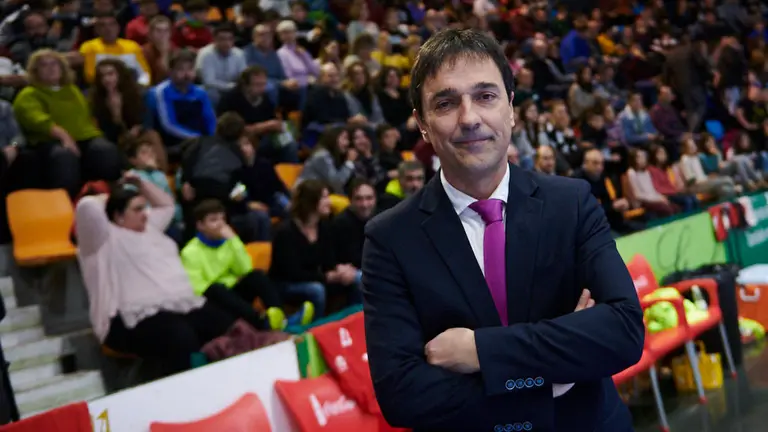 Imanol Arregui El C.A. Osasuna Magna se enfrenta al Fútbol Emotion Zaragoza en el pabellón Anaitasuna de Pamplona. PABLO LASAOSA