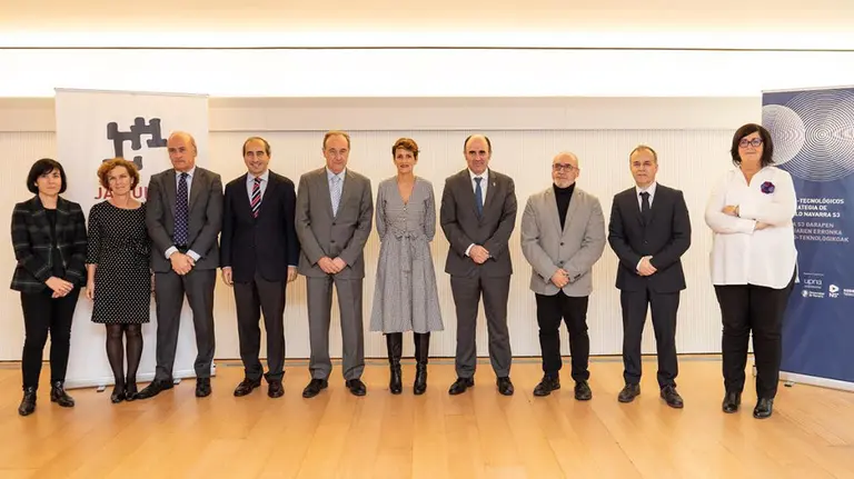 Participantes en la jornada tecnológica celebrada en Pamplona CEDIDA