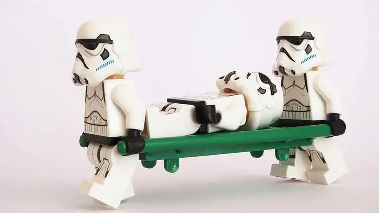 Soldados de asalto de la película Star Wars ARCHIVO