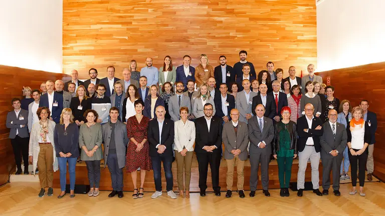 La Presidenta de Navarra, María Chivite, ha presidido el primer Encuentro de Dirección Pública del Gobierno con los consejeros y consejeras de su Ejecutivo, los directores y directoras generales de todos los departamentos. GOBIERNO DE NAVARRA