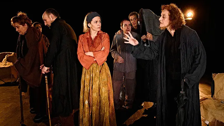 Escena de la obra 'Divinas palabras'  que se representará en el Teatro Gayarre. CEDIDA