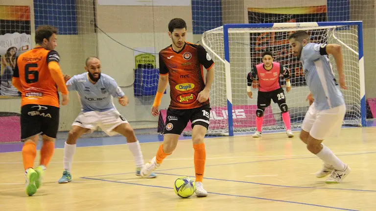 Partido entre el Talavera FS y el Ribera Navarra de Copa del Rey. Cedida.