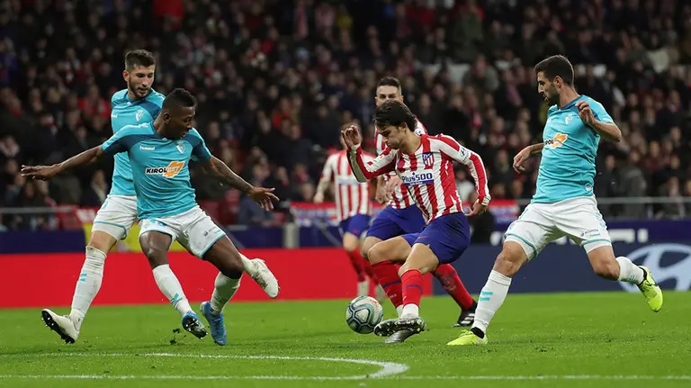 Partido entre Osasuna y el Atlético de Madrid jugado en el Wanda Metropolitano EFE (1)