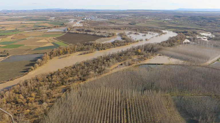 Imágenes aéreas tomadas del curso del Arga y del Ebro en la Ribera (2) GOBIERNO DE NAVARRA