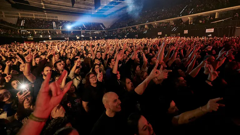 Concierto en el Navarra Arena del grupo de Marea. PABLO LASAOSA