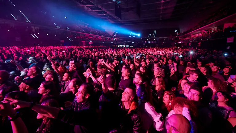 Concierto en el Navarra Arena del grupo de Marea. PABLO LASAOSA