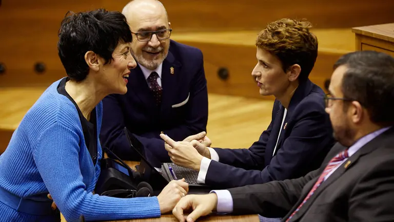 Último pleno del Parlamento de Navarra de 2019. IÑIGO ALZUGARAY