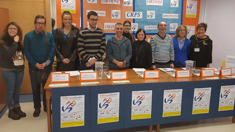 Presentación de la carrera popular San Silvestre de Estella 2019. Cedida.