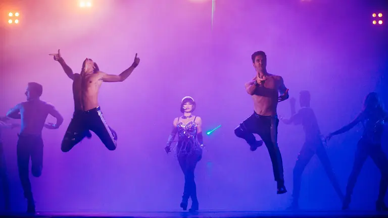 Uno de los momentos del músical 'El guardaespaldas'. CEDIDA