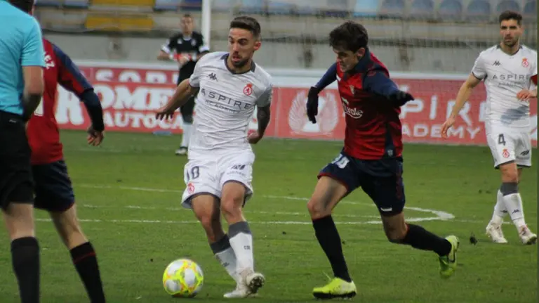 Partido de Segunda B entre la Leonesa y Osasuna Promesas. @CyDLeonesa.