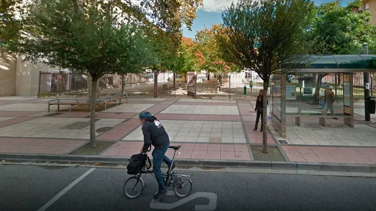 Exteriores de La Carbonilla, en la Rochapea. ARCHIVO