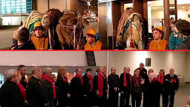 Celebración de la Nochel del Belén ASOCIACIÓN DE BELENISTAS DE PAMPLONA