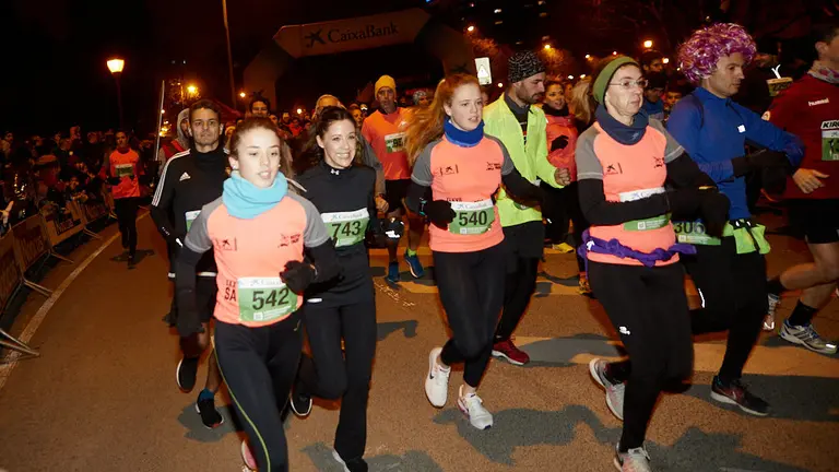 XXXVII edición de la San Silvestre de Pamplona. IÑIGO ALZUGARAY