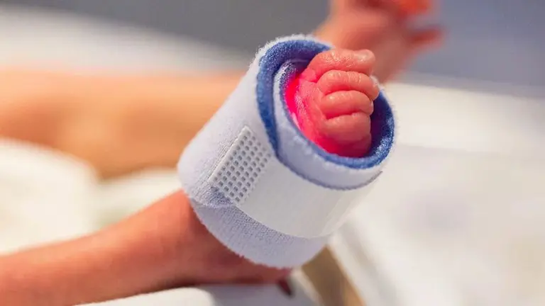 Un bebé en el hospital. ARCHIVO