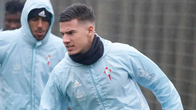 Entrenamiento del conjunto gallego en la semana previa a recibir a Osasuna. @RCCelta.