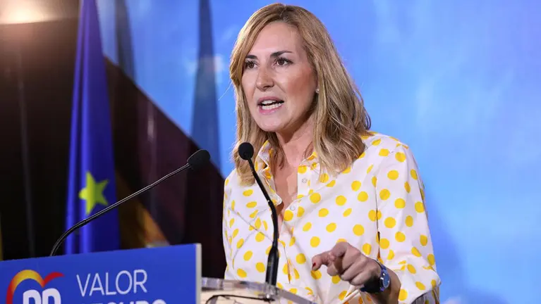 La vicesecretaria de Organización y presidenta del Partido Popular de Navarra, Ana Beltrán. JESÚS HELLÍN / EUROPA PRESS.