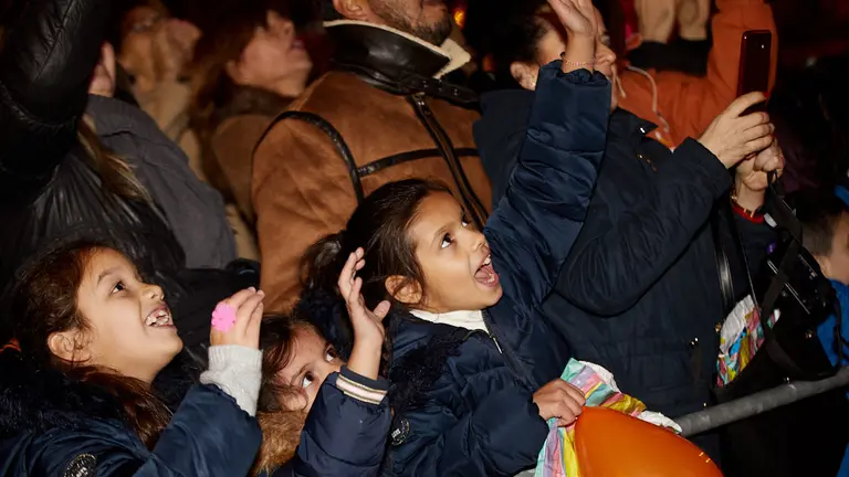 Cabalgata de los Reyes Magos en Pamplona. IÑIGO ALZUGARAY